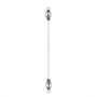 Japońskie zaciski na sutki EasyToys z łańcuchem srebrne 49 cm - 9