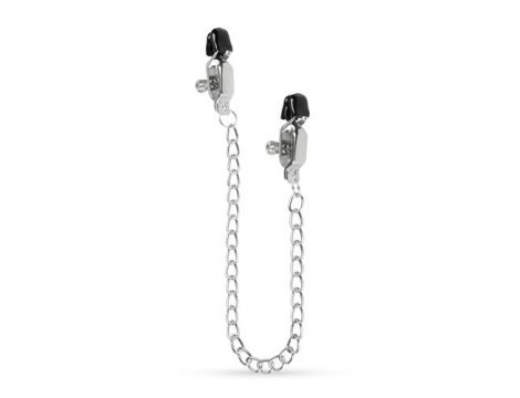 Klipsy na sutki z łańcuchem EasyToys srebrne - 2