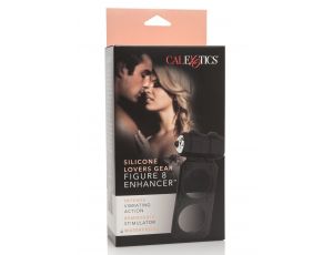 Pierścień erekcyjny wibrujący Calexotics silikonowy czarny