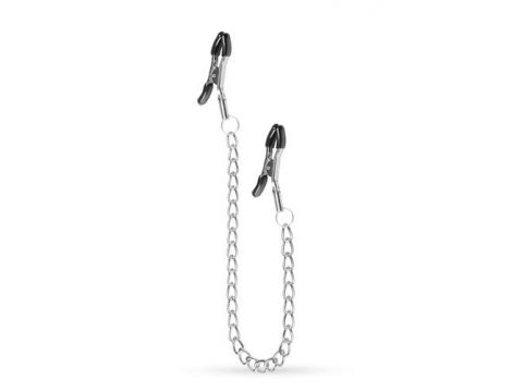 Klipsy na sutki z łańcuchem EasyToys srebrne 44 cm - 2