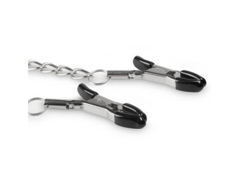 Klipsy na sutki z łańcuchem EasyToys srebrne 44 cm - 7