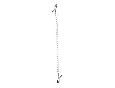 Klipsy na sutki z łańcuchem EasyToys srebrne 44 cm - 8