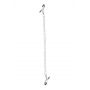 Klipsy na sutki z łańcuchem EasyToys srebrne 44 cm - 5