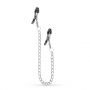 Klipsy na sutki z łańcuchem EasyToys srebrne 44 cm - 7