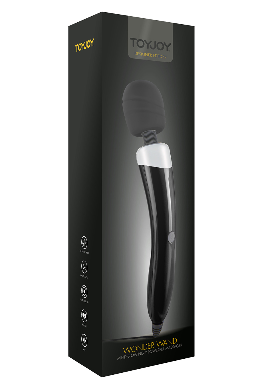 stymulator-wonder wand massager black