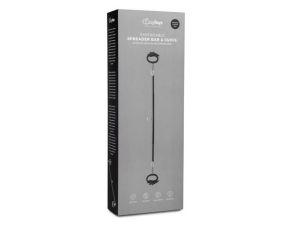 Kajdanki z prętem rozporowym EasyToys metalowe czarne 68 cm