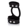 Pierścień erekcyjny silikonowy regulowany Calexotics czarny 22 cm - 3