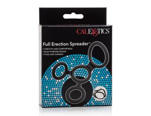 Pierścień erekcyjny silikonowy Calexotics Full Erection Spreader czarny