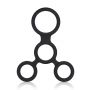 Pierścień erekcyjny silikonowy Calexotics Full Erection Spreader czarny - 4