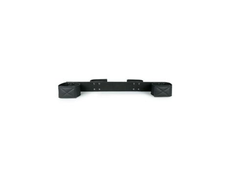 Bondage bar EasyToys czarny ze sztucznej skóry - 4