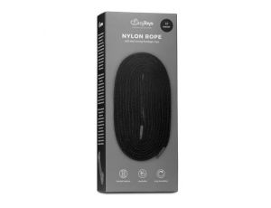 Lina bondage nylonowa EasyToys czarna 10 m