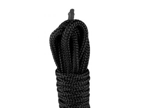 Lina bondage nylonowa EasyToys czarna 10 m - 3