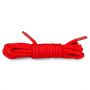 Czerwona nylonowa lina do bondage EasyToys 5m - 5
