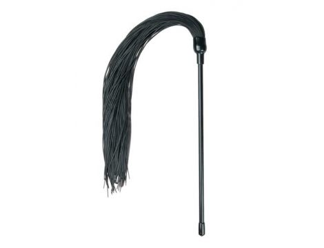 Pejcz silikonowy łaskoczący EasyToys czarny 45 cm - 2