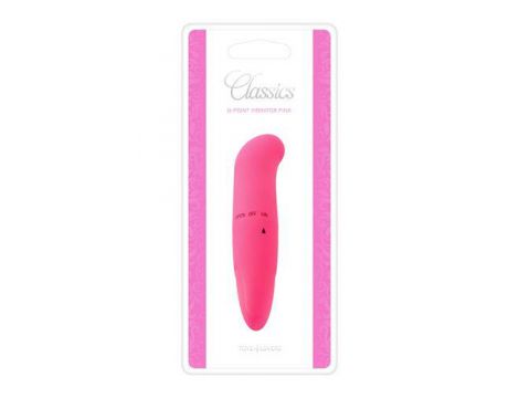 Wibrator punktu G Toyz4lovers Classics różowy 12 cm wodoodporny