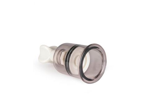 Pompki ssące na sutki i łechtaczkę EasyToys Medium transparentne 2 szt - 3