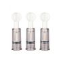 Zestaw pompek na sutki i łechtaczkę EasyToys przezroczysty 3 szt 10 cm - 4