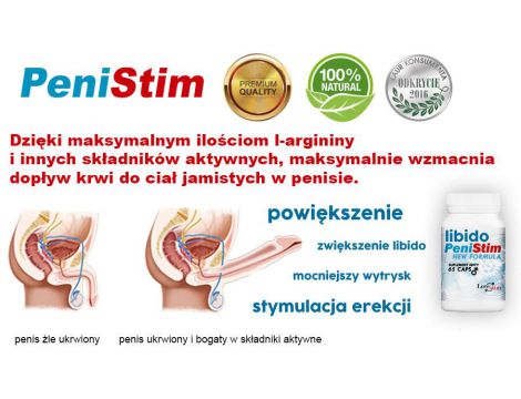 Suplement diety Penistim LoveStim 65 kapsułek - 5