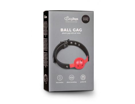 Knebel balonowy EasyToys czerwony regulowany