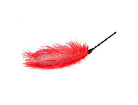 Pejcz z piórkiem EasyToys czerwony 54 cm - 3