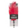 Pejcz z piórkiem EasyToys czerwony 54 cm - 2