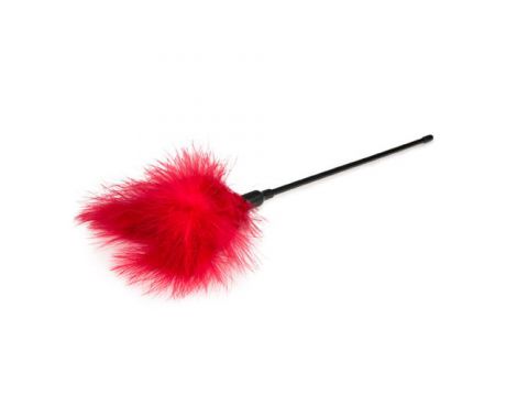 Pejcz z piórkami czerwony EasyToys 44 cm - 3