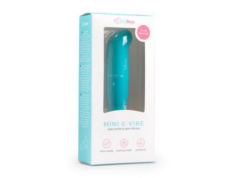 Mini wibrator punktu G EasyToys niebieski 12 cm