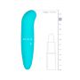 Mini wibrator punktu G EasyToys niebieski 12 cm - 6