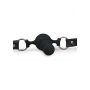 Knebel piłkowy silikonowy z koralikami EasyToys czarny 10 cm - 5