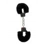 Kajdanki pluszowe EasyToys czarne - 3
