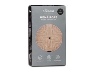 Konopna lina do bondage EasyToys brązowa 5m