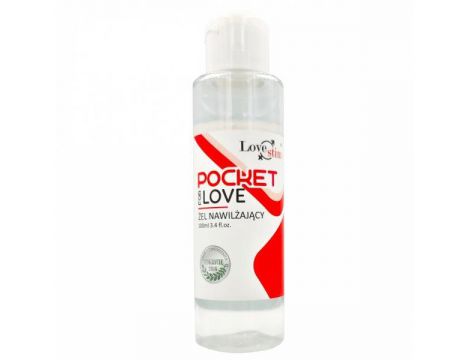 Żel kieszonkowy intymny na bazie wody Pocket for Love LoveStim 100ml