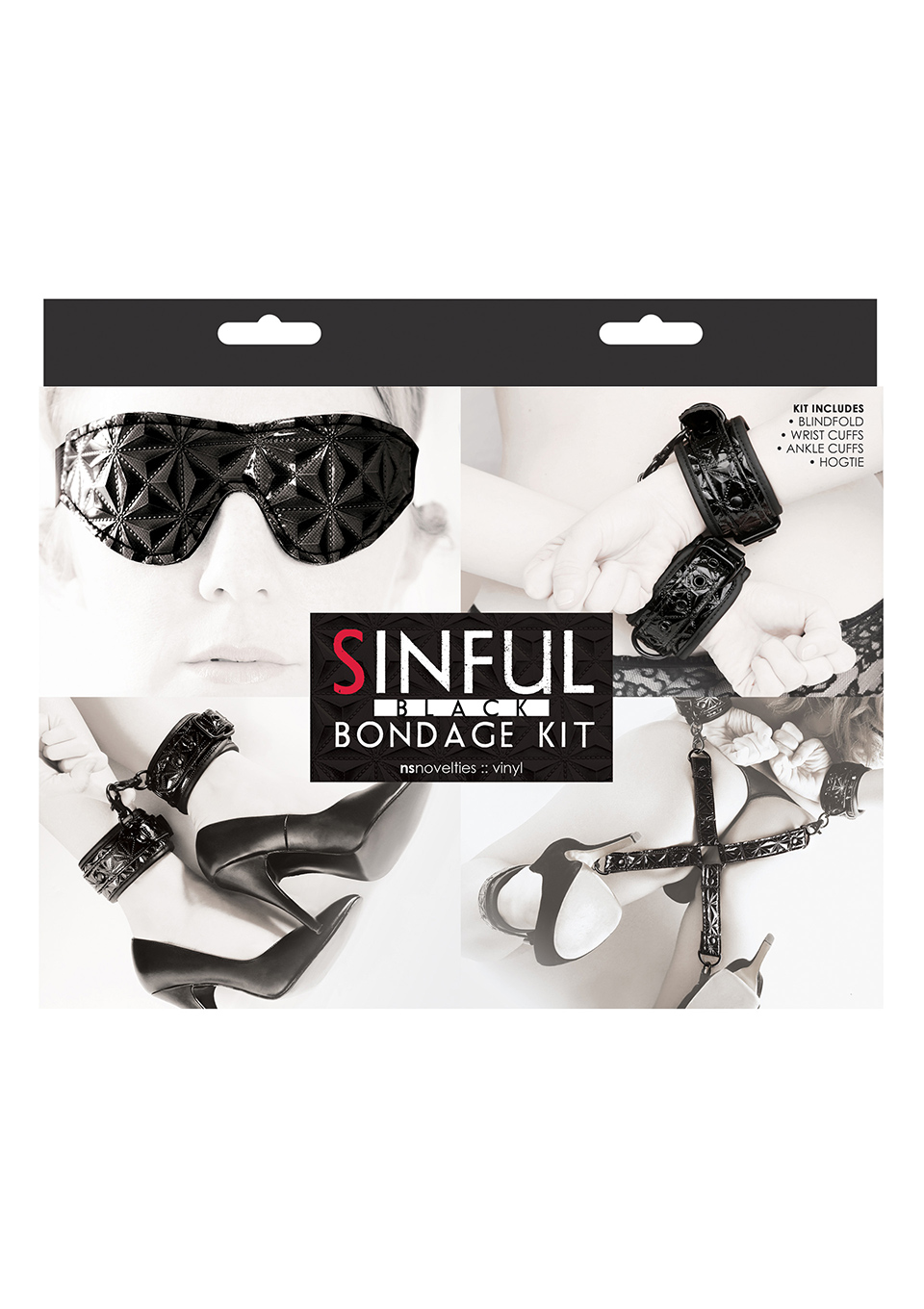 zestaw-sinful bondage kit black