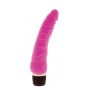 Wibrator realistyczny silikonowy Vibes of Love Classic różowy 18 cm - 3