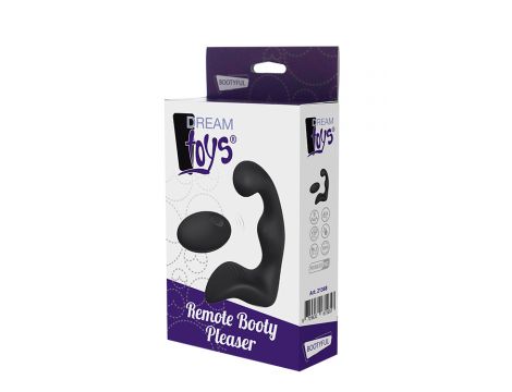 Masażer prostaty Cheeky Love Dream Toys silikonowy z pilotem czarny - 4