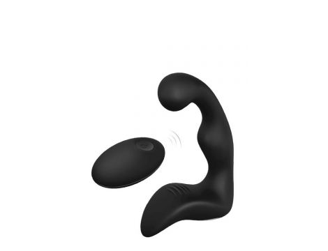 Masażer prostaty Cheeky Love Dream Toys silikonowy z pilotem czarny - 3