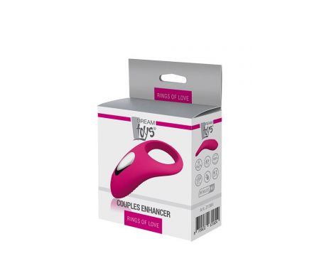 RINGS OF LOVE COUPLES ENHANCER MAGENTA - 2