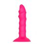 Korek analny skręcony silikonowy Cheeky Love z przyssawką 17 cm - 3