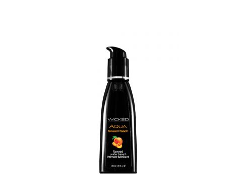 Lubrykant wodny smakowy brzoskwiniowy Wicked Aqua 120 ml