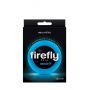 Pierścień erekcyjny silikonowy Firefly Halo niebieski świecący w ciemności - 3