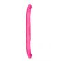 B YOURS 16INCH DOUBLE DILDO PINK - 4