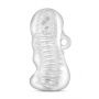 Masturbator M For Men Hand Tool przezroczysty TPE 11 cm - 4