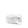 Masturbator M For Men Hand Tool przezroczysty TPE 11 cm - 6