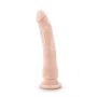 Dildo realistyczne z przyssawką Blush Dr. Skin 22 cm beżowe - 2