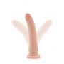 Dildo realistyczne z przyssawką Blush Dr. Skin 22 cm beżowe - 6