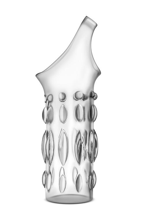 stymulator-performance studded sleeve ring clear