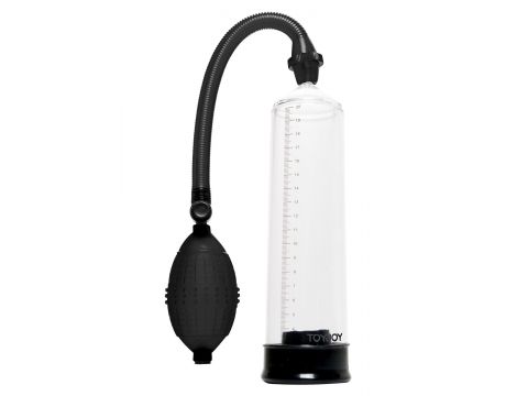 Pompka do penisa ToyJoy Power Pump czarna przeźroczysta - 2