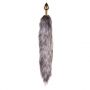Korek analny z lisim ogonem EasyToys złoty 40 cm - 3