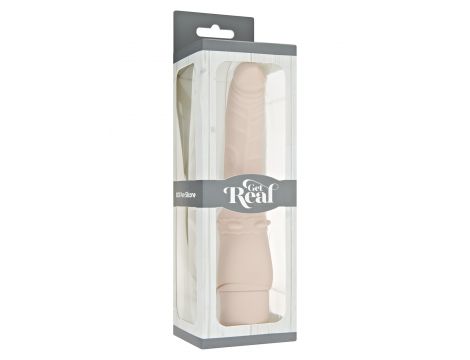 Wibrator realistyczny silikonowy ToyJoy jasny 21 cm - 4
