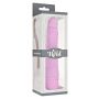 Wibrator realistyczny silikonowy ToyJoy smukły różowy 21 cm - 3